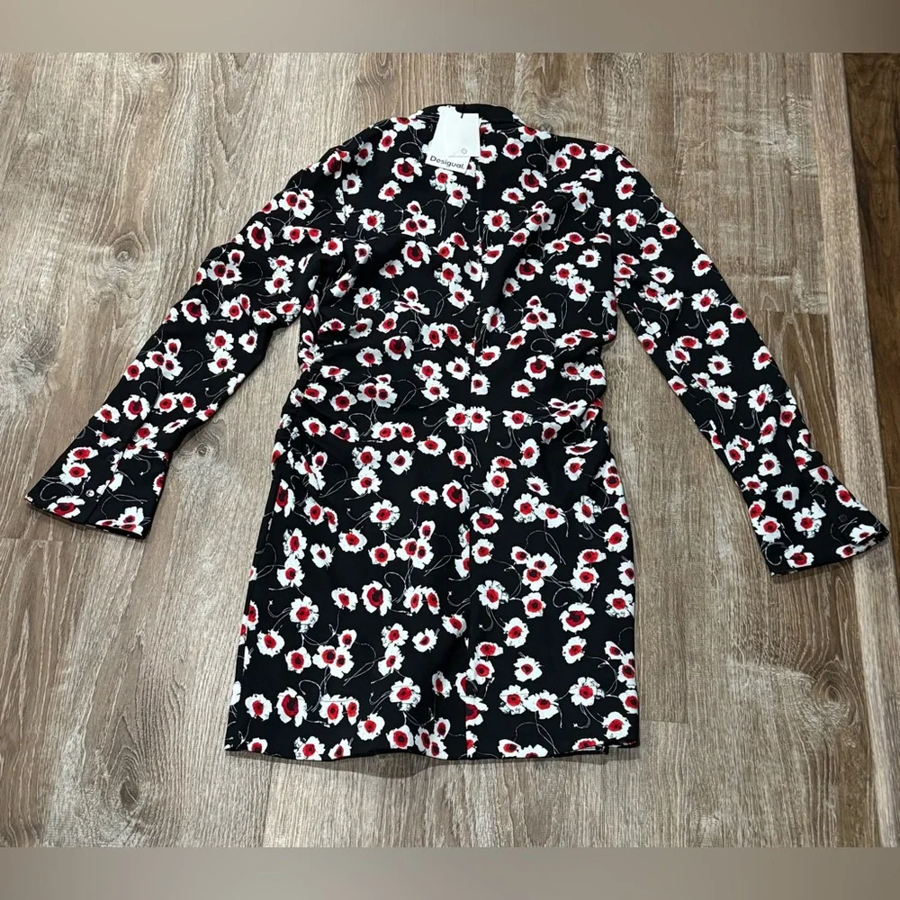Desigual Short Floral Shirt Dress